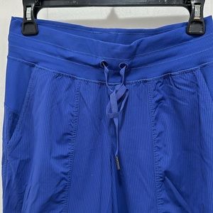 Lululemon Dance Studio Mid-rise jogger in bright blue - full length